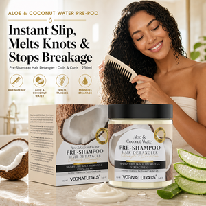 Masque de <span class=keywords><strong>soin</strong></span> pré-shampooing OEM ODM à l'huile d'aloe vera et de noix de coco, baume démêlant pour cheveux bouclés et frisés, démêle instantanément les nœuds et stoppe la casse - Product Image 1