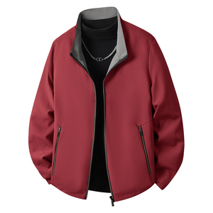 Chaqueta informal para hombres de mediana edad y mayores, nueva para primavera y otoño, holgada, transpirable, ligera, cómoda y cálida. - Product Image 4