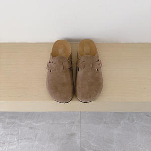 <span class=keywords><strong>Sandales</strong></span> <span class=keywords><strong>Birkenstock</strong></span> classiques d'été pour femmes, style claquettes plates, tendance et mode, modèle BK Evergreen, pour l'extérieur et le jardin, à enfiler, avec semelle intérieure confortable et bout fermé - Product Image 4