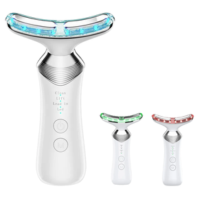 Hochwertiger Bestseller Handgehaltener USB-Aufladbarer Straffender Gesichts- und Hals-Lifting-Massager mit Vibrations- und Wärmetechnologie Tragbar - Product Image 1