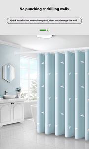 Tringle à rideau moderne en métal réglable, à <span class=keywords><strong>ressort</strong></span>, robuste, pour salle <span class=keywords><strong>de</strong></span> bain, <span class=keywords><strong>barre</strong></span> <span class=keywords><strong>de</strong></span> <span class=keywords><strong>douche</strong></span>, <span class=keywords><strong>extensible</strong></span>, télescopique, rail, porte-serviettes - Product Image 4