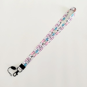 Nylon Lanyard-Washable Customizable with ID Card Holder & Dog Hook