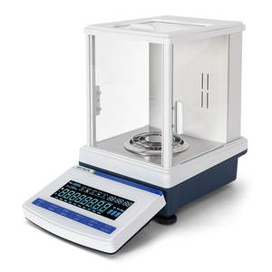 고정밀 실험실 기기 0.01mg 120g 용량 반마이크로 전자 저울 실험실 분석 저울 0.00001g - Product Image 1