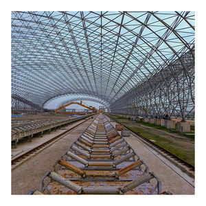 Сборные стальные ферменные конструкции: Заводская цена, крупнопролетные кровельные системы для складов, стадионов, авиационных ангаров. ЭКО, лучшее качество сварки. - Product Image 6