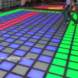 Game activate led dance floor grid HS-LDF01G