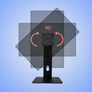 Màn hình ARM Mount VESA đứng có thể điều chỉnh chiều cao nghiêng xoay khung nhôm chủ màn hình bàn nhiệm vụ nặng nề - Product Image 5