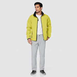 Veste d'hiver softshell de haute qualité pour hommes, modèle 2026, vente en gros, design personnalisé, col montant, motif décoratif, nouveau tissu OEM - Product Image 1
