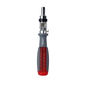 Juego de destornilladores de trinquete 10 en 1, Phillips Torx, herramienta de reparación multifuncional, mango de acero al cromo vanadio, magnético de polipropileno - Product Image 1