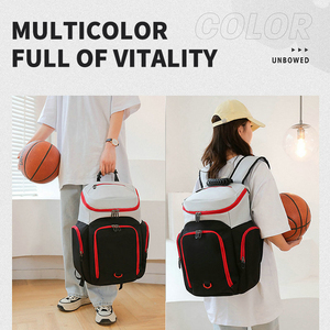 Sac à dos d'entraînement personnalisé de grande capacité, football, basketball, baseball, sac de sport extérieur tendance, personnalisé - Product Image 3