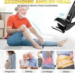 2025 Zehennagelknipser für Senioren mit Dicken Zehennägeln, 15 Grad Angewinkelter Kopf Robuster Großer Zehennagelknipser für Männer mit Dicken Nägeln - Product Image 6