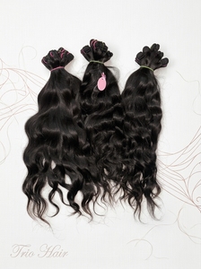 100% Cheveux Humains Vierges Indiens Bruts, Mèches, Perruque, Cheveux Humains Lisses Baguette, Cuticules Alignées - Product Image 4