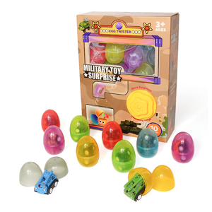 BEFLY Carro Armato a Retrocarica in Metallo e Plastica, Macchina Sorpresa con Uova, Certificato Sicuro, Regalo per Bambini - Product Image 2