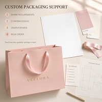 Sacs cadeaux en papier personnalisés avec poignées en ruban et logo doré, en carton ivoire, vente en gros pour boutiques de luxe et emballages cadeaux haut de gamme