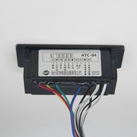 El controlador de pantalla digital sensible al tacto ATC-04 gestiona 5 funciones: refrigeración, iluminación, ventilación, descongelación y desempañado.