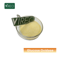 Aditivos Alimentarios a Granel, Polvo de Enzima Glucosa Oxidasa (GOD) Marca Vireo 10000 U/g para Uso en Panadería, Vida Útil de 2 Años