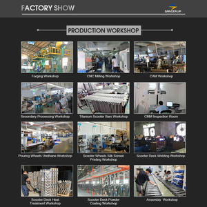 霍利SCS M尺寸铝双pu自由式街道极限专业极限滑板车钢棒剑甲板户外 - Product Image 5