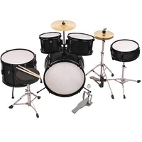 Vente en gros plusieurs couleurs enfants batterie électrique professionnelle avec accessoires instruments de musique