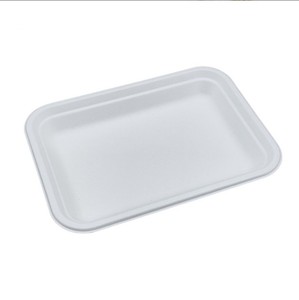 Piatto di alta qualità eco-friendly degradabile canna <span class=keywords><strong>da</strong></span> zucchero/bagassa <span class=keywords><strong>6</strong></span> 7 8 9 10 13 ''rettangolare per andare vassoio a <span class=keywords><strong>prezzo</strong></span> competitivo - Product Image 1