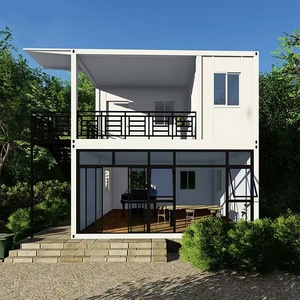 Bâtiment administratif modulaire CE, 2 étages, structure en acier, bureau, conception libre, panneau isolé écologique, utilisation toute l'année, mobile - Product Image 4