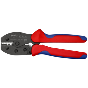 Pince à sertir KNIPEX 97 52 33 PreciForce avec poignées multi-composants bruniées 220 mm - Product Image 1
