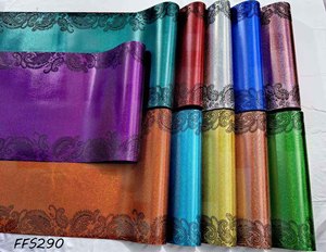 Vente en gros de foulards nigérians 3D Gele, foulards africains Aso Oke Sego, 1 pièce par <span class=keywords><strong>sac</strong></span> pour les fêtes - Product Image 1