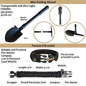 Bolsa de Emergencia Táctica SOS, <span class=keywords><strong>Kit</strong></span> de Primeros Auxilios para Exteriores, Equipo de Seguridad y <span class=keywords><strong>Supervivencia</strong></span>, <span class=keywords><strong>Kit</strong></span> Médico para Senderismo - Product Image 2