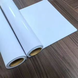 Papel fundido brillante de alta calidad de 70-90g para etiquetas de envío, Rollo Jumbo de papel recubierto de espejo de alta resistencia a la tracción de 50x70cm - Product Image 3