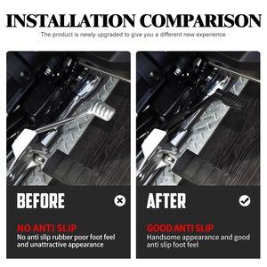 Palanca de Control de Freno de Motocicleta para <span class=keywords><strong>Honda</strong></span> Goldwing GL1800 18-Up, Kit de Reposapiés - Product Image 6