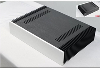 Boîtier audio professionnel de haute qualité usiné CNC |   Acier inoxydable/Aluminium |   Surface anodisée colorée/sablée