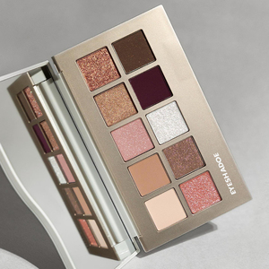 Cara cosmética brillo mate sombra de ojos paleta multicromo lujo <span class=keywords><strong>Anylady</strong></span> prensado sombra de ojos paleta al por mayor - Product Image 2