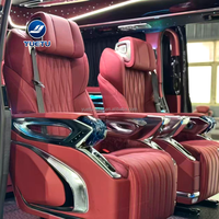 Direkt vom Hersteller: Maßgefertigter Kapitänssitz, Leder-Liegesofa für MPV-Van, OEM ODM für Luxus Vito 3-Sitzer