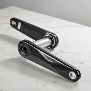 Ensemble de manivelle et de plateau de pédalier de vélo de route <span class=keywords><strong>APEX</strong></span> - Manivelle à haute résistance pour cyclistes professionnels - Manivelle en fibre de carbone - Product Image 2