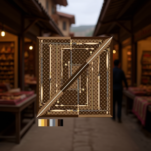 Pañuelo Triangular Multifuncional 60x135Cm Accesorio de Moda Étnica - Product Image 2