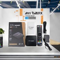 Venta al por Mayor de TV Box Inteligente Android XS97 con Resolución 4K, XS905y4 Amlogic S905 Quad Core, TV Box Android Pequeño, Receptor Digital Android 11