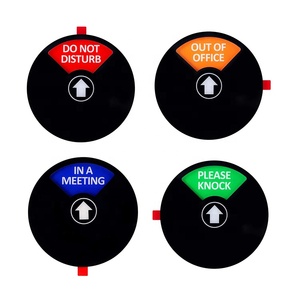 NUOXIN Nam Châm Tròn Tùy Chỉnh Bán Sỉ Bảng Hiệu Acrylic Nam Châm Làm Phiền Chấm Acrylic Bảng Hiệu Treo Cửa Quà Tặng Khuyến Mãi - Product Image 5