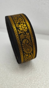 Chaîne en strass sur mesure 100% coton écologique pour chaussures et sacs - Designers de motifs exclusifs et fournisseurs de garnitures - Product Image 4