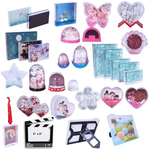 Quảng Đông Nhà Máy Bán Buôn Bộ Nhớ Ghi Âm 2.1X3.4 Kích Thước Nhỏ Instax Lỏng Glitter Ảnh Khung Ảnh Với Nước - Product Image 6