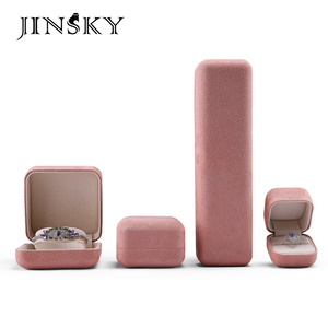 Velvet Jewelry Box Multi Size Colorful <b>Ring</b> <b>Necklace</b> Bracelet Bangle Bead Storage Box For Jewelry Display - Product Image 4