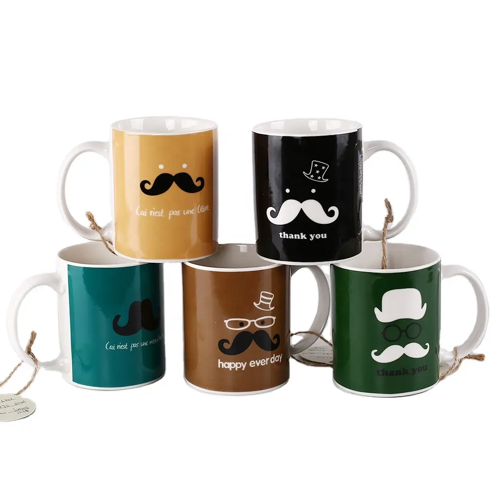 Mug Keramik Lucu Murah dengan Mainan, Set Hadiah Terbaik untuk Hari Ibu Hari Ayah