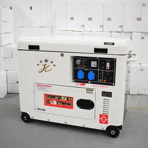 Taizhou JC Générateur diesel chine haute qualité 5kw 7500DS 6500W 7000W Générateur portable Petit générateur diesel silencieux