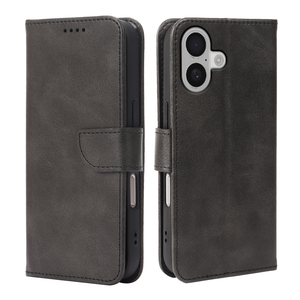 Étui de téléphone magnétique de luxe en cuir pour <span class=keywords><strong>iPhone</strong></span> 16 Pro Max 15 Plus 17 Air 14 <span class=keywords><strong>13</strong></span>, portefeuille avec <span class=keywords><strong>rabat</strong></span> et support S24 - Product Image 1