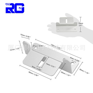 Support en aluminium pour panneau solaire, type Z, anodisé, système de montage extérieur pour camping-car et bateau - Product Image 3