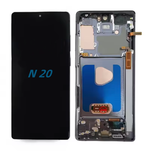 Pantalla Super OLED para Samsung Note 20 Soporte de pantalla táctil de huellas dactilares Mayorista Teléfono móvil LCDs - Product Image 1