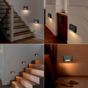 Lámpara de Pared LED Magnética con Sensor Recargable por USB, Estilo Nórdico, Lámpara de Pie, Lámpara de Esquina PS, 3000K, Luz LED con Sensor para Pasillo y Escaleras - Product Image 2