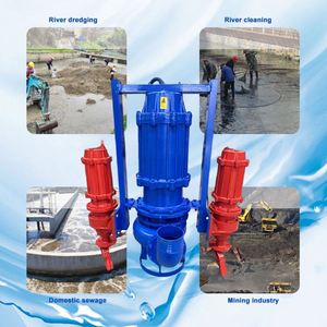 Bomba Sumergible para Lodos y Arena, Resistente al Desgaste, para Uso en Ríos, Bomba de Dragado de Arena para Aplicaciones Industriales de Agua - Product Image 4