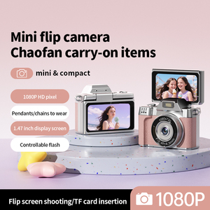 Kids Digital <b>Camera</b> <b>Mini</b> Flip Screen Action <b>Camera</b> 1.47 Inch Digital <b>Camera</b> For Kids No games kids <b>camera</b> - Product Image 2