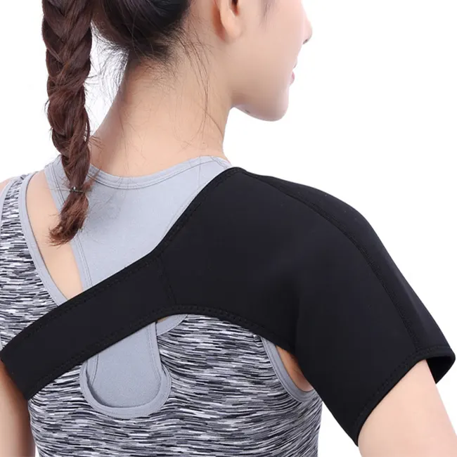 Prezzo di fabbrica spugna di gomma super elastico antidolorifico spalla protettiva supporto per bretelle supporto per cinturino stabilità per uomo donna
