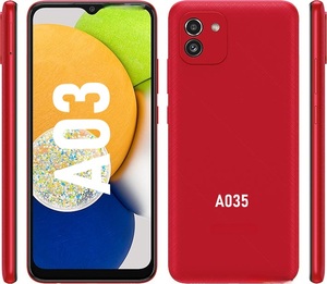 Téléphones mobiles à prix ultra bas A03 <span class=keywords><strong>GSM</strong></span> / HSPA / LTE Double SIM SM-A035F Smartphone Android Ensemble complet d'accessoires - Product Image 2