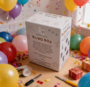 Kotak Hadiah Misteri Ramah Lingkungan dengan Cetak Kustom, Laminasi Matt & Pencetakan Offset, Kemasan Blind <span class=keywords><strong>Box</strong></span> untuk Mainan - Product Image 5