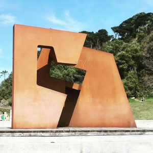 Escultura Abstracta Personalizable para Exteriores, Escultura de Jardín de Acero <span class=keywords><strong>Corten</strong></span>, Pulida con Láser, Soldada, Pintada, Trabajo en Metal - Product Image 6